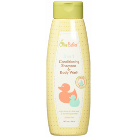 Olive Babies 3 in 1 Conditioning Shampoo & Body Wash 14oz Olive Babies 3 in 1 Conditioning Shampoo & Body Wash 14oz